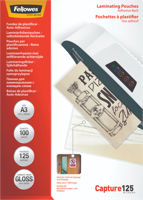 Fellowes Lamineerfolie DIN A3 125 micron glanzend 100 stuk(s) - thumbnail
