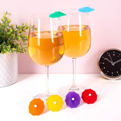 Glass marker, Cocktail umbrella