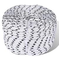 VidaXL Boottouw polyester gevlochten 8mmx50m - thumbnail