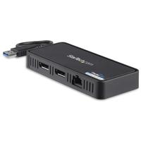 .com USB naar Dual DisplayPort - Mini dock - Mac & Windows - Dual 4K 60Hz - GbE - DisplayPort hub - Dual monitor docking station - thumbnail