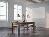 Fischer & Honsel 3-lichts hanglampCannes antiek nikkel - 60139 - thumbnail