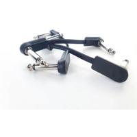 Cordial 14792 Jackplug Audio Aansluitkabel [1x Jackplug male 6,3 mm (mono) - 1x Jackplug male 6,3 mm (mono)] 0.60 m Zwart PVC-mantel - thumbnail