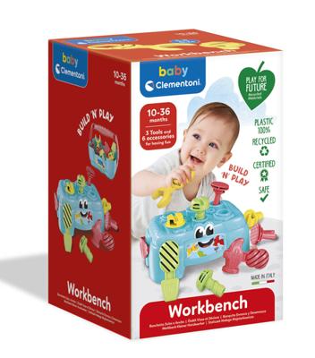 Playset Baby Clementoni 17042 Gereedschapskist (9 pcs) - thumbnail