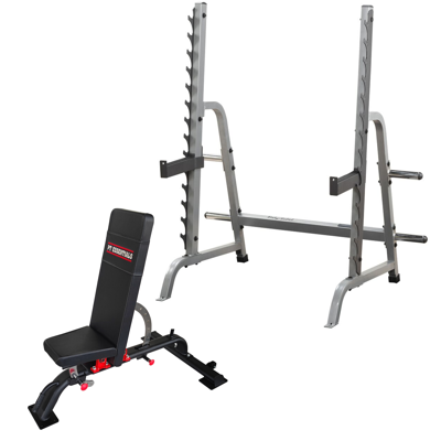 PT Essentials PTBS370 Combi - Multipress Rack en Adjustable PRO Bench PT Essentials PTBS370 Combi - Multipress Rack en Adjustable PRO Bench
