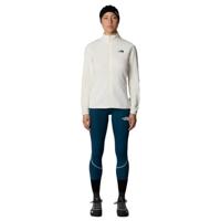 The North Face 100 Glacier Full Zip Fleece Dames White Dune/NPF L - thumbnail