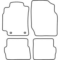 Automatten passend voor Nissan Almera 3 deurs 2000-2007 TMNI511 - thumbnail