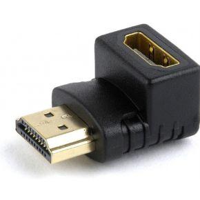 Haakse HDMI verloopstekker, 90° naar beneden