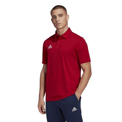 adidas Entrada 22 Polo Rood Wit adidas Entrada 22 Polo Rood Wit