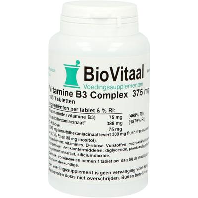 VeraSupplements Vitamine B3 Complex 375 mg Tabletten