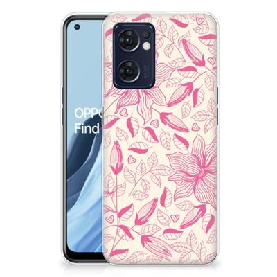 OPPO Reno 7 5G | Find X5 Lite | TPU Case | Pink Flowers
