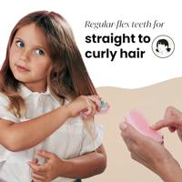 Tangle Teezer original mini kids pink rainbow unicorn - thumbnail