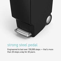 Simplehuman Afvalemmer Slimline 40 liter - thumbnail