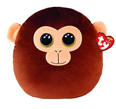 Ty Beanie Ty squish a boo dunston brown monkey, 31cm