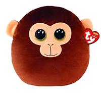 Ty Beanie Ty squish a boo dunston brown monkey, 31cm - thumbnail
