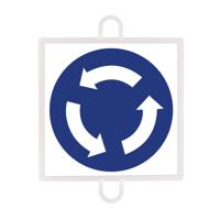 OBLIGATION TRAFFIC SIGNAL PANEL Nº 4 (INTERSECTION) - thumbnail