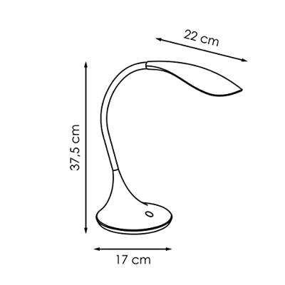Home sweet home wing LED bureaulamp wit
