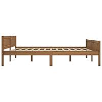 Bedframe massief grenenhout honingbruin 180x200 cm - thumbnail