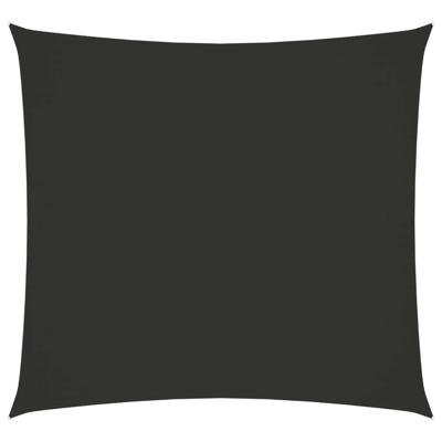 Zonnescherm vierkant 2,5x2,5 m oxford stof antracietkleurig