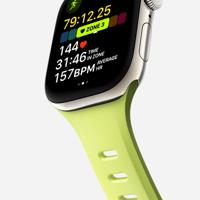 Nomad Tempo Band Apple Watch 38mm/ 40mm/ 41mm/ 42mm Limoengroen - thumbnail