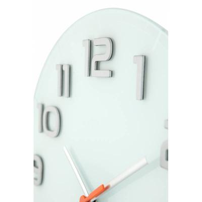NeXtime klok 3105wi classy large, ø50 cm, wall, white/gray