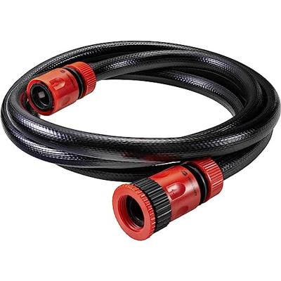 TOOLCRAFT TO-6897048 19 mm 3/4 inch 1 stuk(s) Zwart Tuinslang 2 m