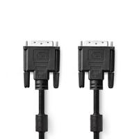 Nedis CCGP32001BK20 Dvi-kabel Dvi-d 24+1-pins Male Dvi-d 24+1-pins Male 2,0 M Zwart - thumbnail