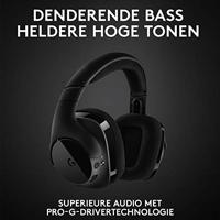 Logitech G G533 Wireless Headset Hoofdband Zwart - thumbnail