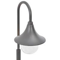 Paalverlichting tuin E27 120 cm aluminium brons - thumbnail