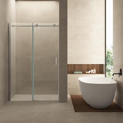 Wiesbaden Slide Nis Schuifdeur - 1200x2000x8mm - NANO - Helder Glas/Chroom