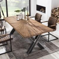 Artistiq Eettafel 'Bruna' Teakhout, 200 x 100cm - thumbnail