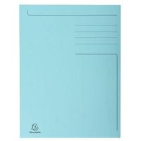 Dossiermap exacompta forever a4 3 kleppen 280gr bl | 50 stuks - thumbnail