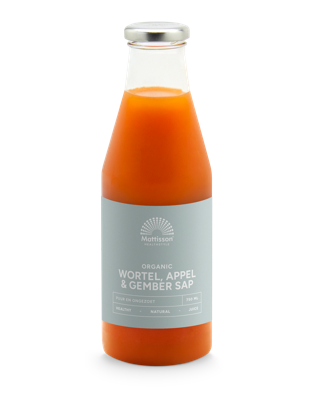 Mattisson Wortel appel & gembersap bio 750 Milliliter