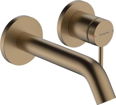 Hansgrohe Tecturis S Afbouwdeel Wastafelmengkraan Brushed Bronze Hansgrohe Tecturis S Afbouwdeel Wastafelmengkraan Brushed Bronze