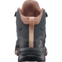 Salomon X Ultra 4 Mid Gtx W Dames Hoge Wandelschoen Ebony/Mocha Mousse/Almond Cream 6 - thumbnail