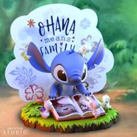 Disney Lilo & Stitch Abystyle Figure - Ohana Stitch - thumbnail