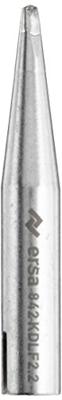 Ersa 0842KDLF Soldeerpunt Beitelvorm, recht Grootte soldeerpunt 2.20 mm Inhoud: 1 stuk(s)