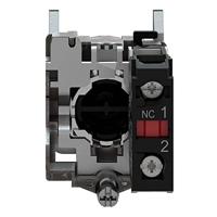 Schneider Electric XB4BA42 Harmony XB4BA42 Druktoets Bedieningsknop vlak 1 knop Rood Druk-ontgrendeling 1 stuk(s) - thumbnail