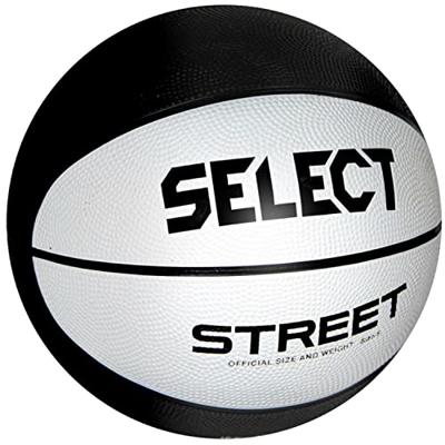 Select 387918 Street Basketbal - White-Black - 7