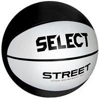 Select 387918 Street Basketbal - White-Black - 7 - thumbnail