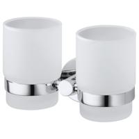 Dubbele Bekerhouder Haceka Kosmos Chroom Haceka - thumbnail