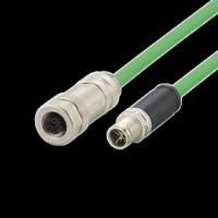 ifm Electronic E80412 Verbindingskabel Aantal polen (sensoren): 8, 4 0.5 m 1 stuk(s) - thumbnail