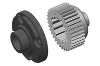 Team Corally Diff Gear Metal / Composite Cover 1 set (C-00250-071) - thumbnail