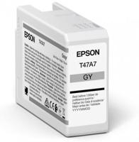 Originele inktcartridge Epson C13T47A700 50 ml Zwart Grijs - thumbnail