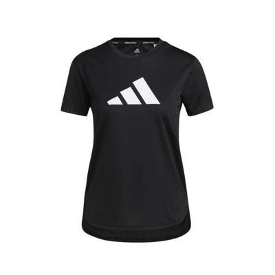adidas Performance Designed4Training sport T-shirt zwart/wit adidas Performance Designed4Training sport T-shirt zwart/wit