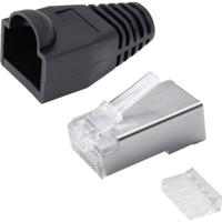 Quadrios RJ-45 connectorset CAT 5e Stekker, recht 25 stuk(s) - thumbnail