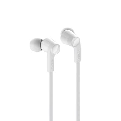 Belkin SoundForm iPhone Kopfhörer mit Lightning Connector (Lightning-Ohrhörer für iPhone 12, 12 Pro, 12 Pro Max, 12 mini, 11, 11 Pro, 11 Pro Max, XS Max, XS, X, SE, 8 Plus, 8, 7 Plus, 7), Weiß