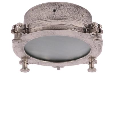 Industriële Plafonnière Toscane 30 cm 1 Lichts Ruw Nickel Industriële Plafonnière Toscane 30 cm 1 Lichts Ruw Nickel