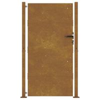 Poort 100x200 cm cortenstaal - thumbnail