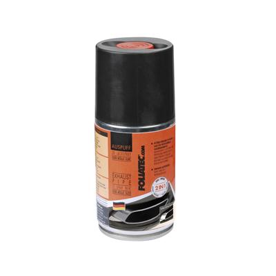 Foliatec Exhaust Pipe 2C Spray Paint - zwart glanzend 1x250ml FT2125