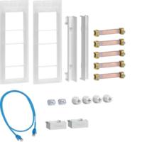 Hager ZM02MS Hager ZM02MS-verbindingsset universele 3-punts kast/kast m. WAN-verbinding Verbindingsset 5-polig 250 A 1 stuk(s) - thumbnail